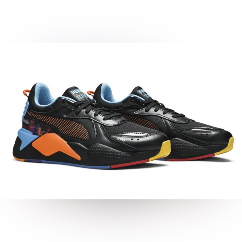 Puma x Tetris RS-X "35th Anniversary" sneakers, size 12